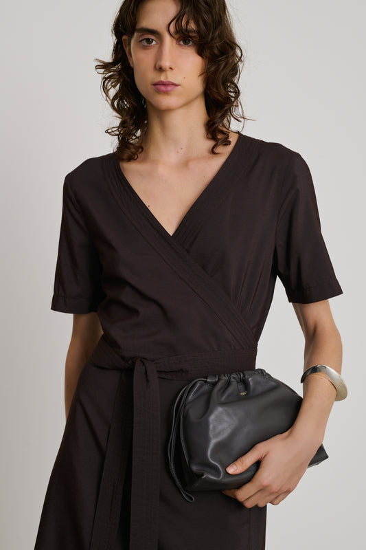Robe Phenomene - Marron Foncé - Femme