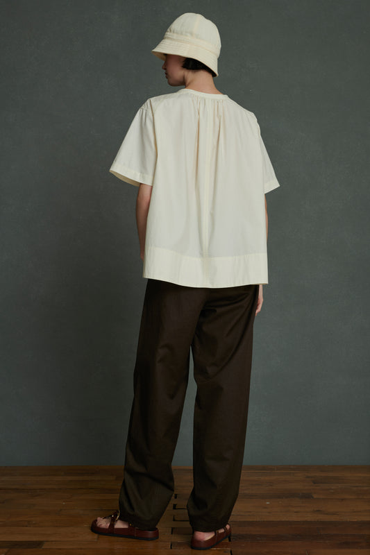 Chemise Arlette - Vanille - Coton - Femme