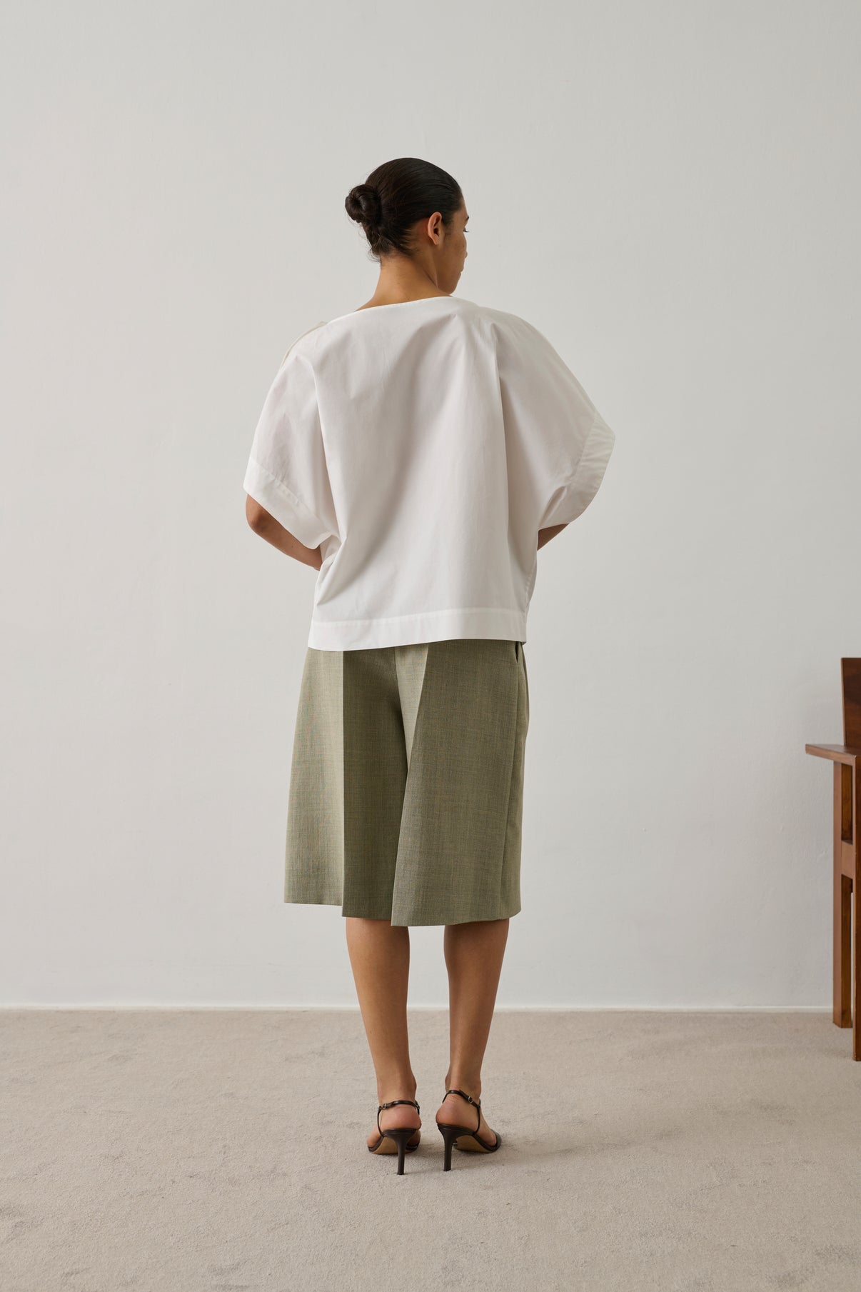 Blouse Issa - Blanc Cassé - Coton - Femme vue 3