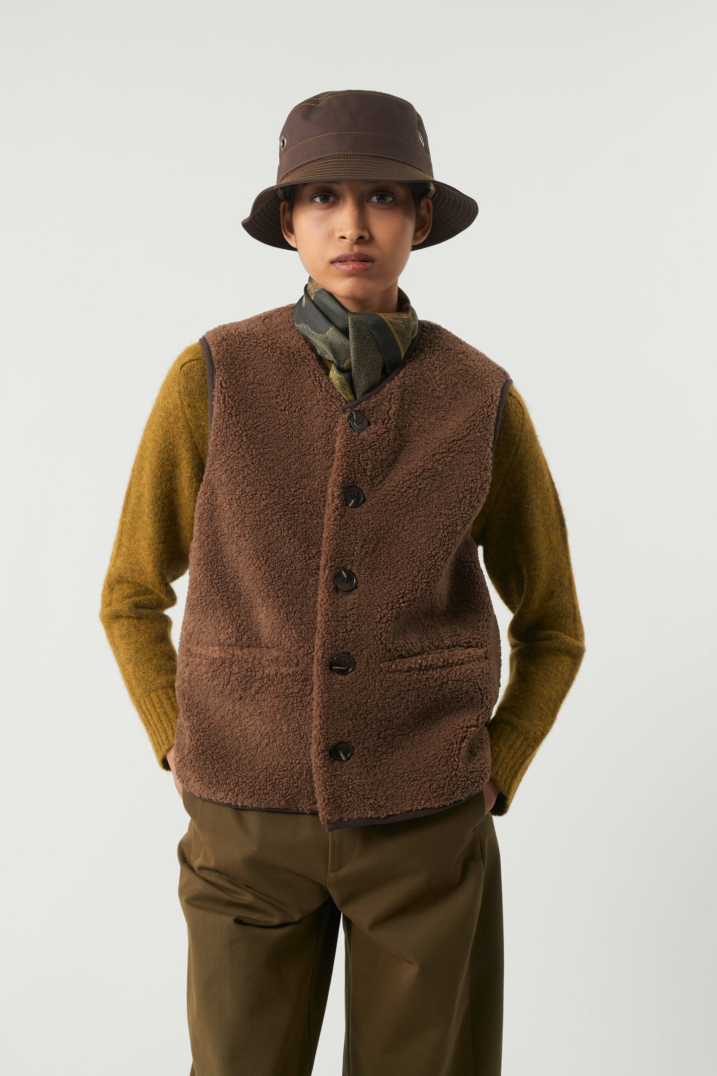 FUSIL BROWN JACKET